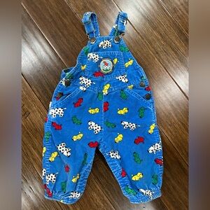 OshKosh B’gosh vintage 90’s Kennel Klub overalls size 18 months - extremely RARE